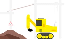 Engins de chantier ou de TP